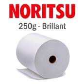 NORITSU Papier 250g Brillant 20.3cm x 65m - carton de 2 rlx