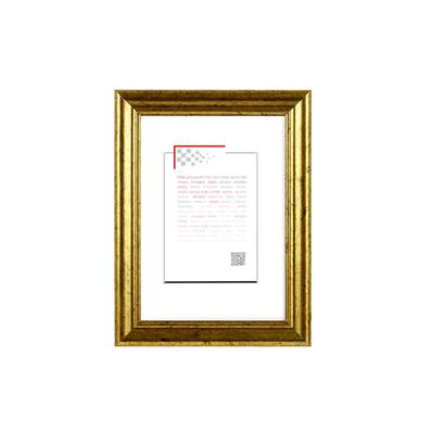 BRIO Cadre Bois CIRCEE DORE 10X15. Vendu par 2