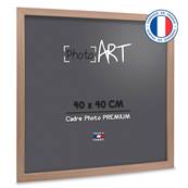 PHOTO ART PREMIUM Cadre bois 40x40 Chêne lot de 4