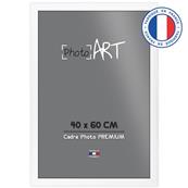 PHOTO ART PREMIUM Cadre bois 40x60 Blanc lot de 4