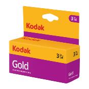 KODAK Film Gold 200 135-24 poses -Tripack Vendu par 10
