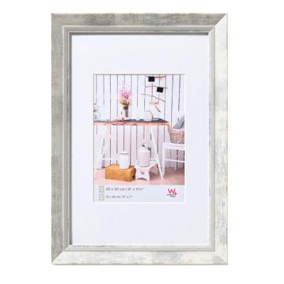 WALTHER Cadre résine Chalet 15x20 - photo 10x15cm blanc - Lot de 4