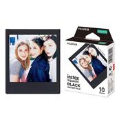 FUJIFILM Film Instax Square Cadre Noir 10V - péremption juillet 2021