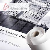 HAHNEMUHLE Papier Photo Luster 260g 60"(152,4cm) x 30m 