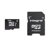 INTEGRAL Carte Mémoire Ultima Micro SDHC 16B classe 10