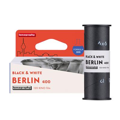 LOMOGRAPHY Film Berlin Kino 120 B&W ISO400 2019 (DESTOCK)