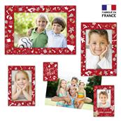 Cadres Magnétiques NOEL 5en1 pour photo 10x15 - Lot de 50
