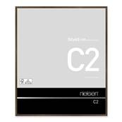 NIELSEN Cadre Photo Aluminium C2 50X60 - Ambre Mat Bross