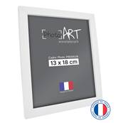 PHOTO ART PREMIUM Cadre bois 13x18 Blanc lot de 4