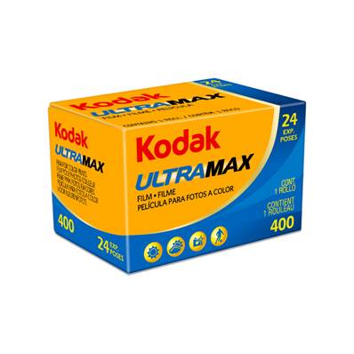 KODAK Film Ultramax 400 135-24 poses  Boîte Vendu par 10