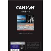 CANSON Infinity Papier Baryta Photographique II Matt 310g A3+ 25f
