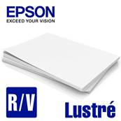 EPSON Papier Lustré R/V 190g 21x21cm pour D1000A 400 feuilles