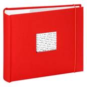 PANODIA Album Linea Pochettes 24x25 - 200 vues 11,5x15 Rouge