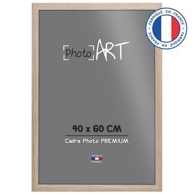 PHOTO ART PREMIUM Cadre bois 40x60 Chêne lot de 4 