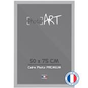 PHOTO ART PREMIUM Cadre bois 50x75 Argent lot de 4