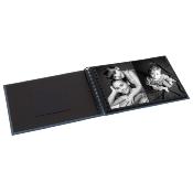 WALTHER Album traditionnel à spirale Fun 40ph 10x15 bleu - Lot de 2