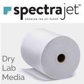 SPECTRAJET Papier Brillant 250g 12,7cm x 100m pour D3000 4 rouleaux