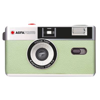 AGFAPHOTO Appareil Argentique Réutilisable 35mm - vert anis