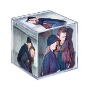 WALTER Cube acrylique 9 x 9 cm - 6 vues  transparent