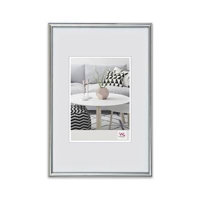 WALTHER Cadre plastique Galeria 20x30cm silver - Lot de 4