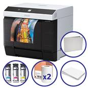 EPSON SureLab D1000A + Encres + 2 rouleaux 152B + Feuilles + Albums