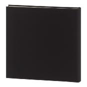 ERICA Album adhésif avec fenêtre Square 34x33cm 300v Noir Lot de 2