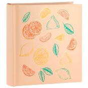 ERICA Album photos mmo Agrumes Beige 22x25cm 200 vues 10x15 Lot de 2