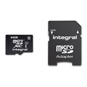 INTEGRAL Carte Mémoire UltimaPro 40 MB Micro SDHC 64GB - Classe 10