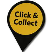 TETENAL LOGO CLICK AND COLLECT ADHESIF