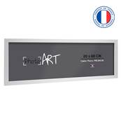 PHOTO ART PREMIUM Cadre bois 20x60 Blanc lot de 4 