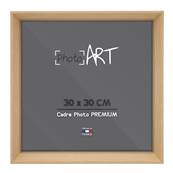 PHOTO ART PREMIUM Urban Cadre bois 30x30 Chêne lot de 4