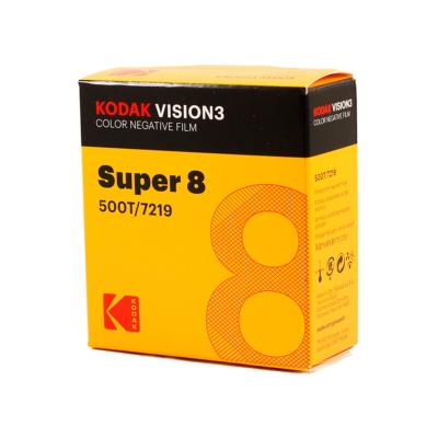 KODAK Film Négatif Couleur, Vision 3, Super 8, 500T