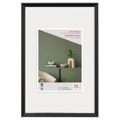 WALTHER Cadre plastique Desire 40x50cm noir - Lot de 4