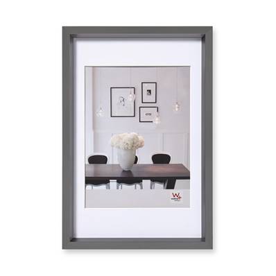 WALTHER Cadre plastique Steel Style 30x45 - photo 20x30cm acier x 4