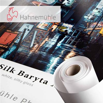 HAHNEMUHLE Papier Photo Baryta Silk X 310g 24" (61cm) x 15m