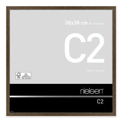 NIELSEN Cadre Photo Aluminium C2 30X30 - Ambre Mat