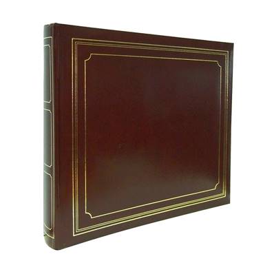 PANODIA Album Empire Adhésif 33x28 - 240 vues 10x15 Bordeaux (DESTOCK