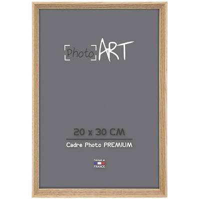 PHOTO ART PREMIUM Massif Cadre bois 20x30 Chêne lot de 4