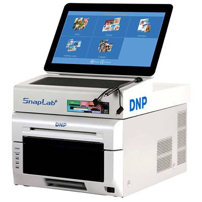 DNP Kiosque Photo tout-en-un DP-SL620 II + Papier 10x15