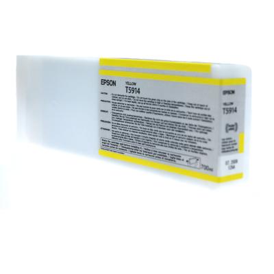EPSON Encre T5914 Jaune pour Imprimante 11880 700ml