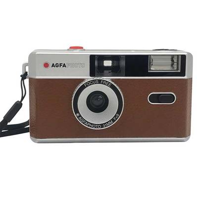 AGFAPHOTO Appareil Argentique Réutilisable 35mm - brown