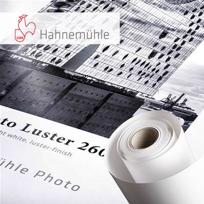 HAHNEMUHLE Papier Photo Luster 260g 17''x30m