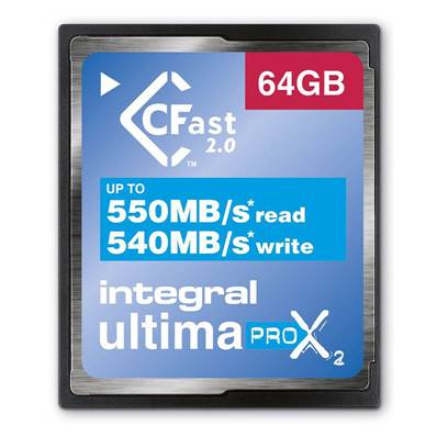 INTEGRAL Carte Mémoire Ultima  CFAST 2.0 -  64GB