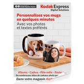 KODAK EXPRESS Poster Personnalisation de Mugs