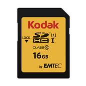 KODAK Carte Mémoire SD Premium 16GB - UHS-1 U1 Class 10