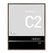 NIELSEN Cadre Photo Aluminium C2 40X50 - Ambre Mat Brossé