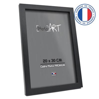 PHOTO ART PREMIUM Cadre bois 20x30 Noir lot de 4 