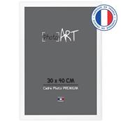 PHOTO ART PREMIUM Cadre bois 30x40 Blanc lot de 4 