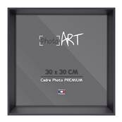 PHOTO ART PREMIUM Urban Cadre bois 30x30 Noir lot de 4