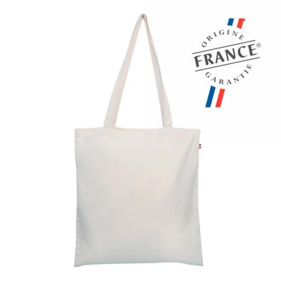 SAC Shopping blanc 100% coton 39x42cm - Lot de 10